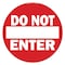 Signmission Do Not Enter 16in Non-Slip Floor Marker, 16" x 16", FD-C-16-99950 FD-C-16-99950 - alternate 1